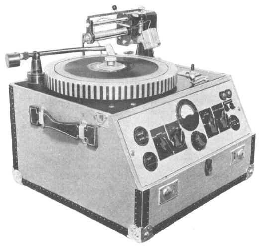 Lyrec portable cutting lathe