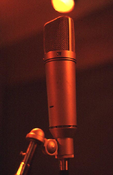 A Neumann U87 Microphone