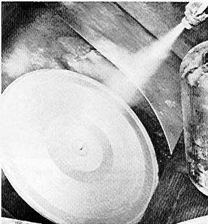 silvering the lacquer