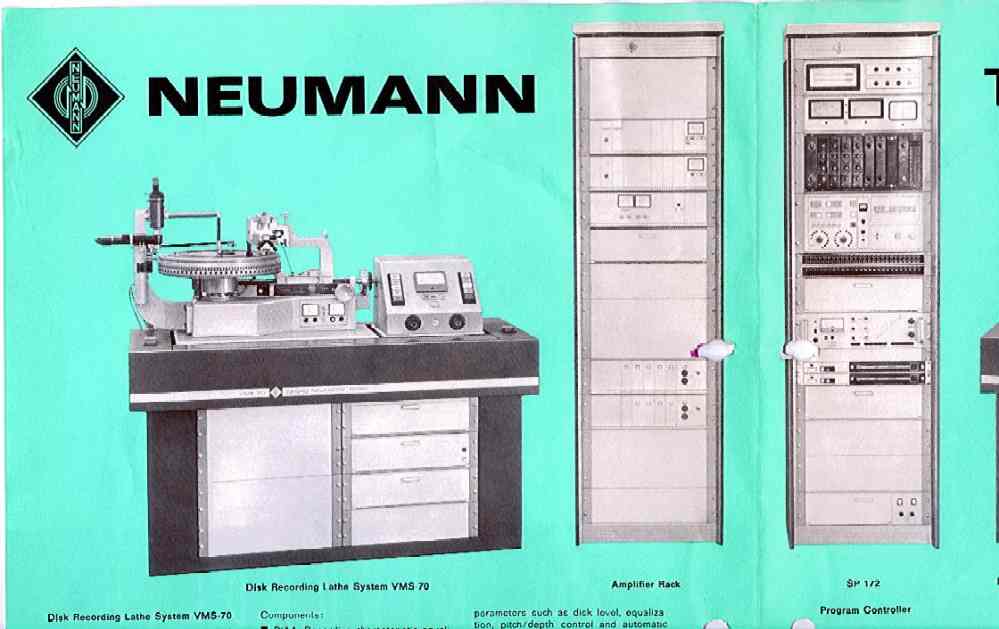 Neumann VMS 70 Cutting system