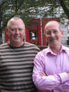 Me and Tony Bridge another great mastering engineer Edinburgh 2006
